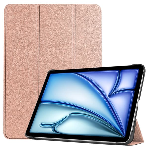 SKALO iPad Air 11 (2025) Trifold Fodral - Roséguld