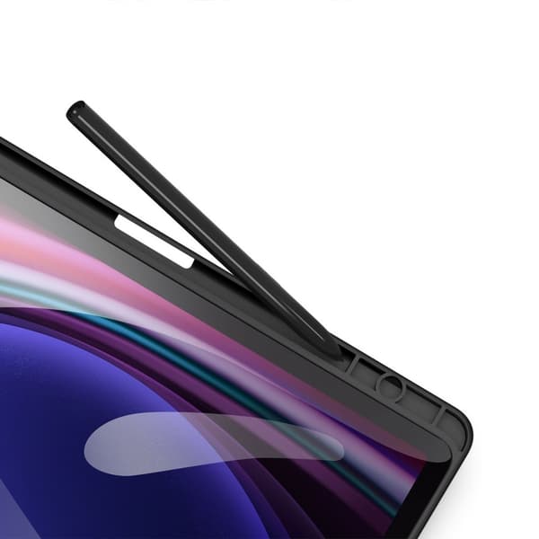 DUX DUCIS Samsung Tab S10 FE TOBY Series Trifold Flip Cover - Sort