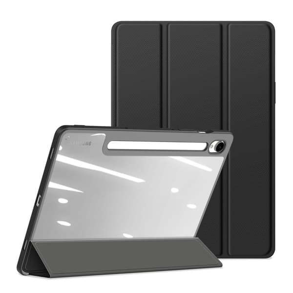 DUX DUCIS Samsung Tab S10 FE TOBY Series Trifold Flip Cover - Sort