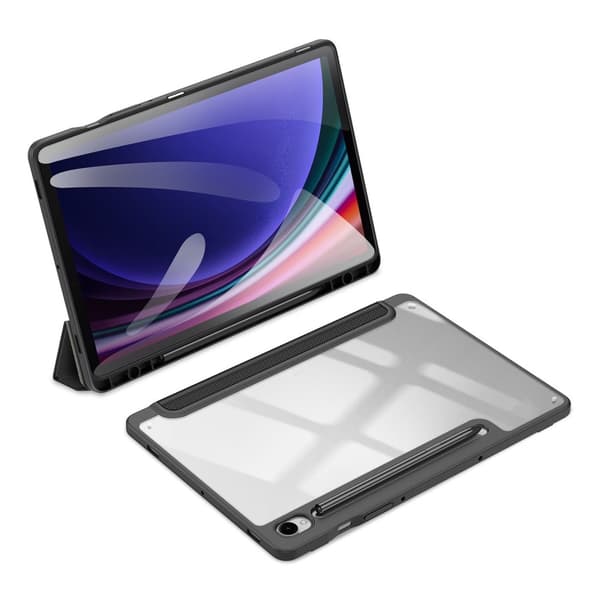 DUX DUCIS Samsung Tab S10 FE TOBY Series Trifold Flip Cover - Sort
