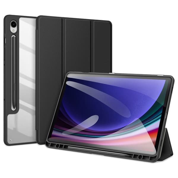 DUX DUCIS Samsung Tab S10 FE TOBY Series Trifold Flip Cover - Sort