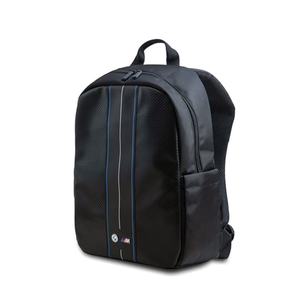 BMWCarbonBlueStripes-Rygsæktil16"notebook(sort)