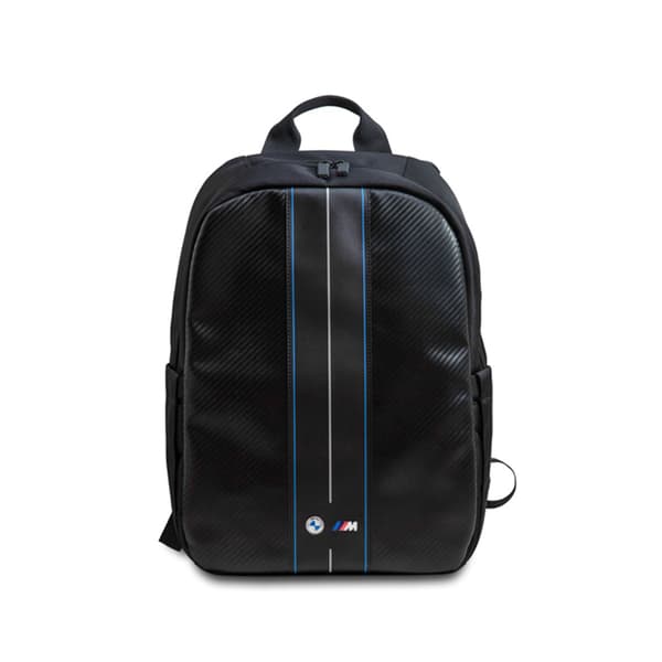 BMWCarbonBlueStripes-Rygsæktil16"notebook(sort)