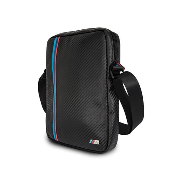 BMW Carbon Tricolor Stripe - 8" tablettipussi (musta)