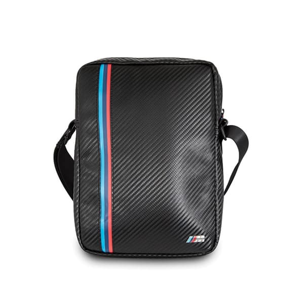 BMW Carbon Tricolor Stripe - 8" Tabletväska (svart)