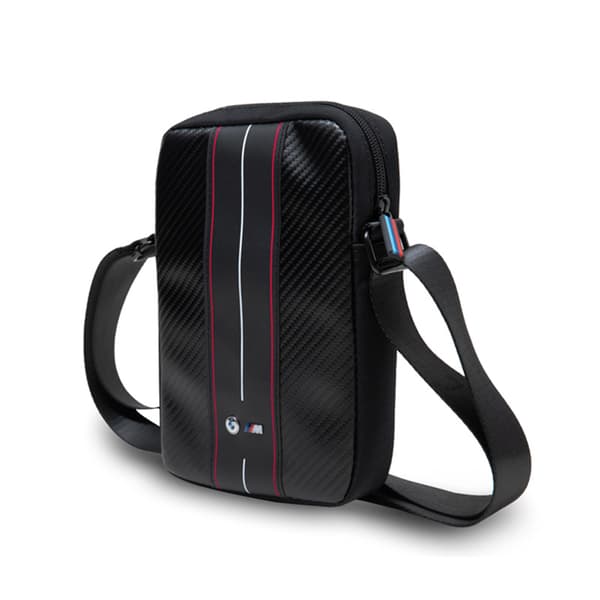 BMWCarbonRedStripes-8"tablettaske(sort)