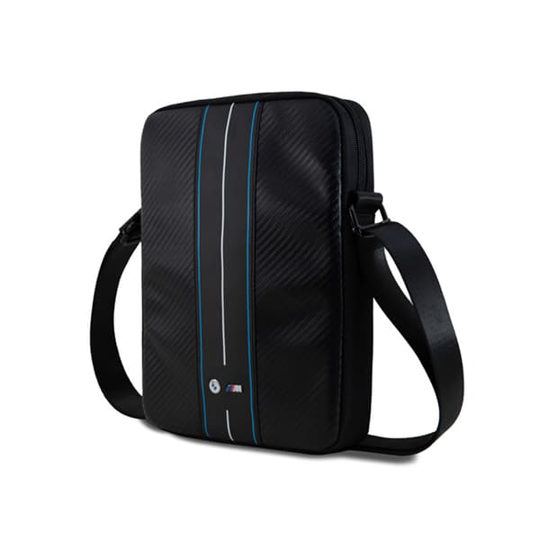 BMW Carbon Blue Stripes - 10" Tabletfodral (svart)