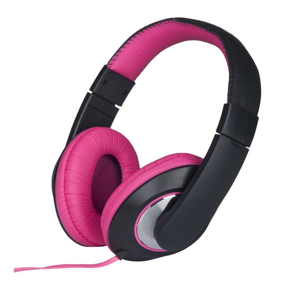 Grundig-Hovedtelefoner(pink)