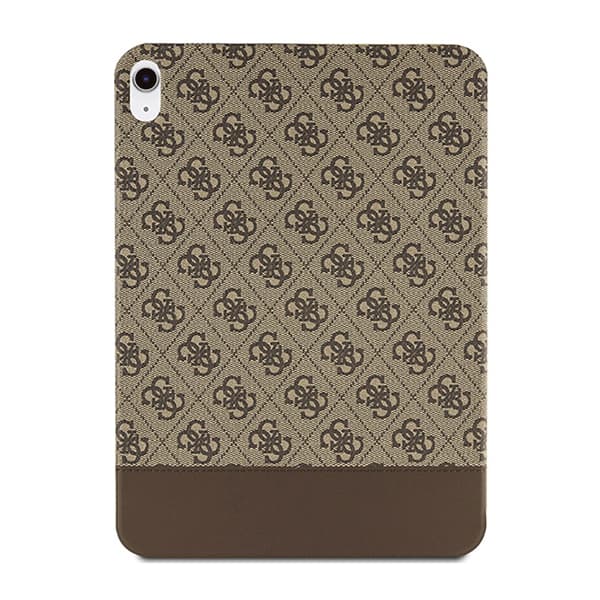 Guess 4G Stripe Allover - kotelo iPad 10,9" (2022) (ruskea)