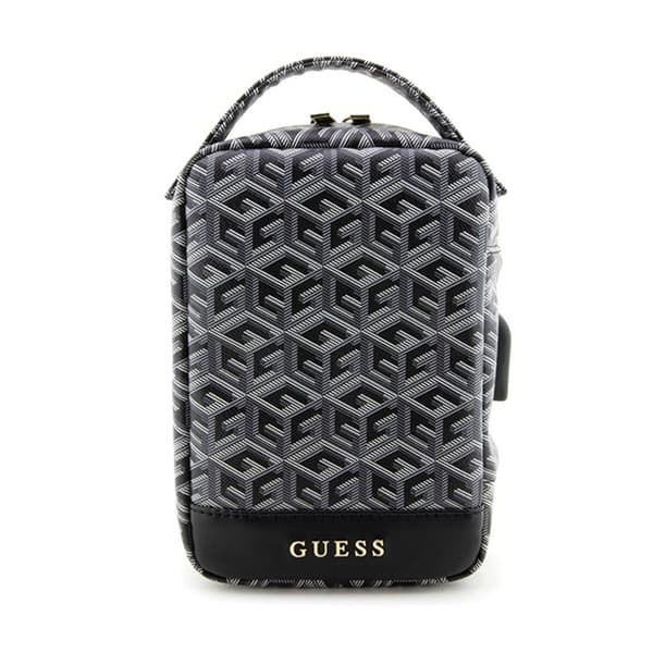 GuessGCubeStripeTravelUniversalTaske-Tilbehørsorganisator(sort)