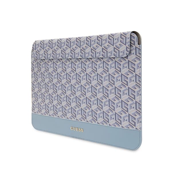 GuessGCubeStripesComputerSleeve-16"NotebookTaske(blå)