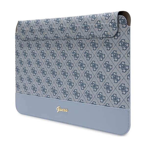 Guess 4G Stripe Metal Logo Datorfodral - 14" Notebook-fodral (blå)