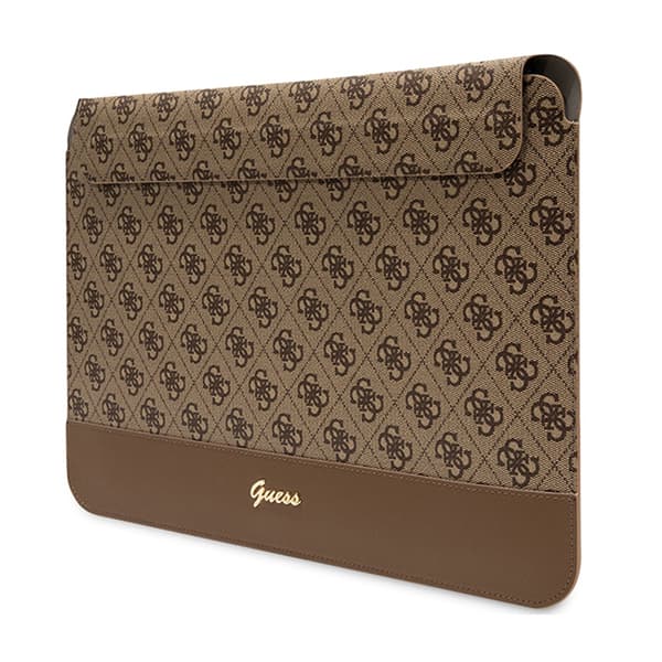 Guess4GStripeMetalLogoDatorfodral-14"Notebook-fodral(brun)