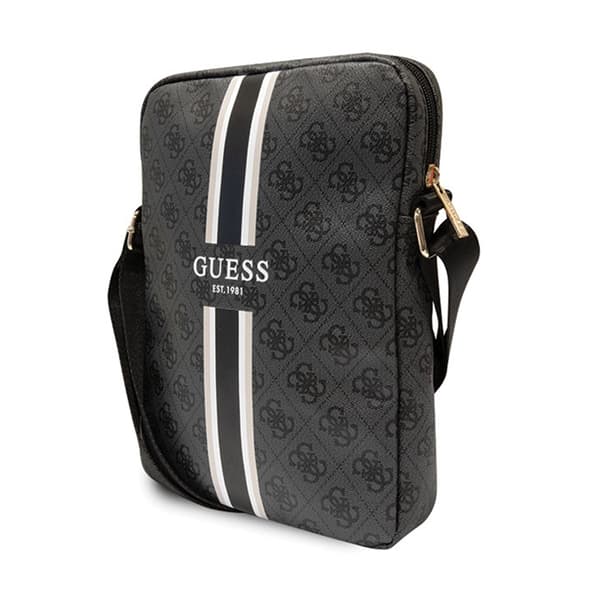 Guess 4G Stripes Fodral till Tablet - 10" Tabletväska (svart)