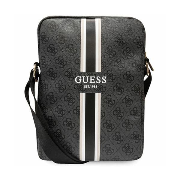 Guess 4G Stripes Fodral till Tablet - 10" Tabletväska (svart)