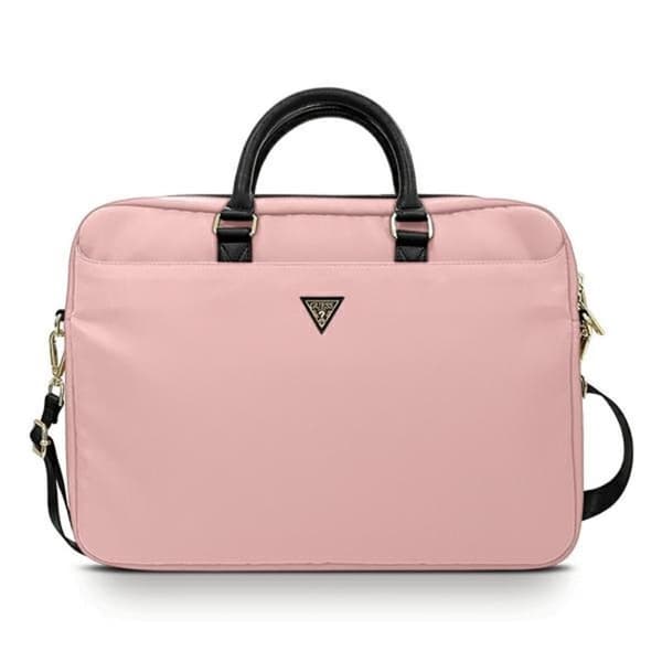 Guess Nylon computertaske til notebook 15" / 16" (Pink)