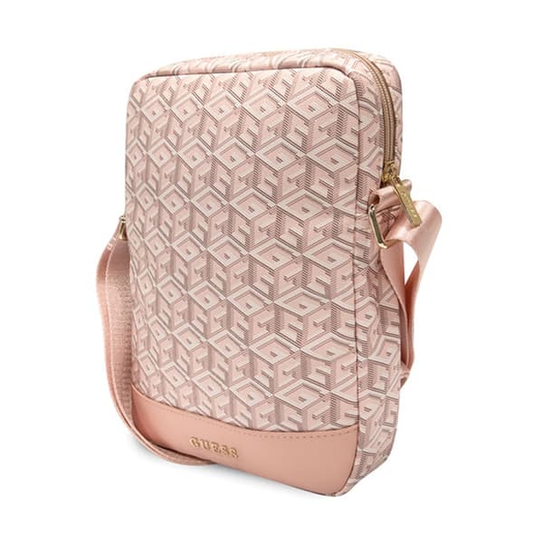 Guess GCube Stripe tablettaske - 10" tablettaske (pink)