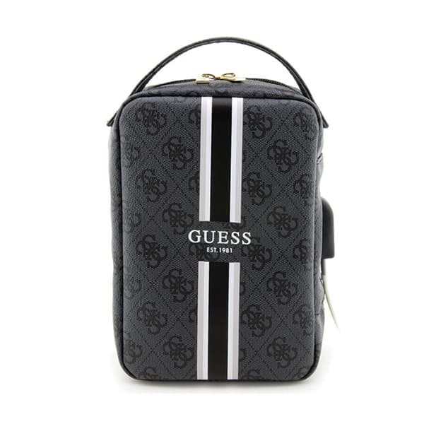 Guess 4G Printed Stripes Travel Universal Bag - Accessory organiser (Black)