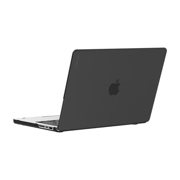 Incase Hardshell -kotelo 16 tuuman MacBook Prolle (M3/M2/M1/2023-2021) (pisteet/musta)