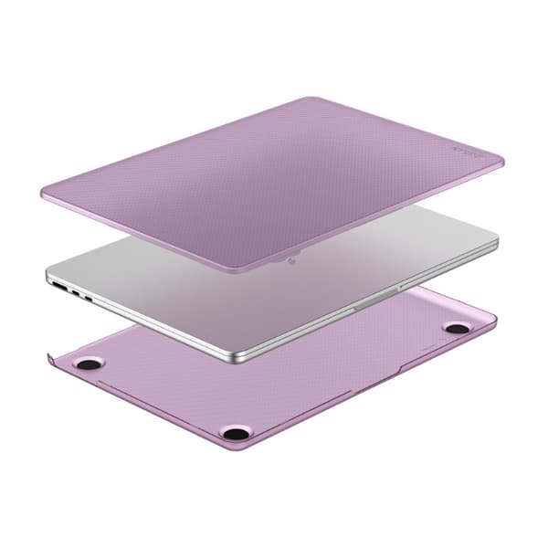 Incase Hardshell Case til MacBook Air 13,6" M3 (2024) / M2 (2022) (Dots/Ice Pink)