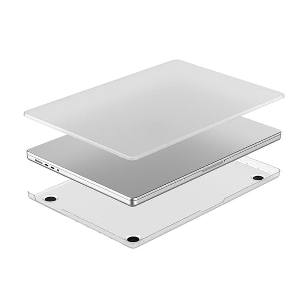 Incase Hardshell -kotelo 16 tuuman MacBook Prolle (M3/M2/M1/2023-2021) (Dots/Clear)