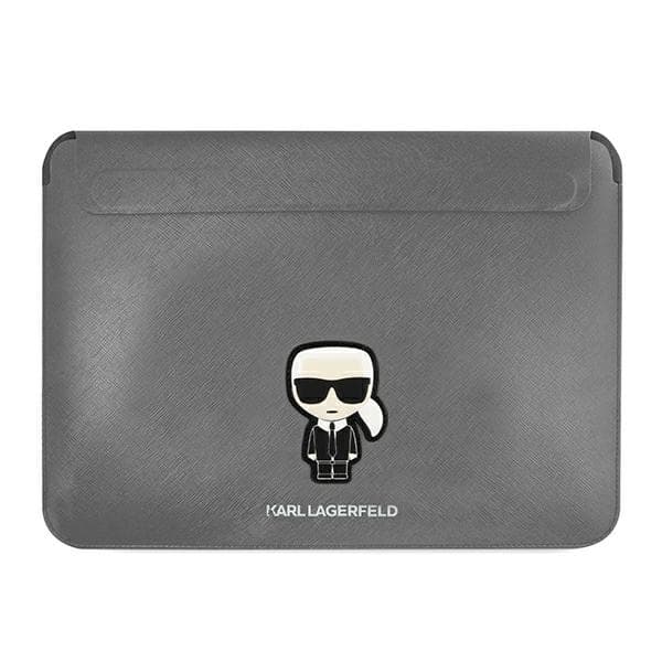 KarlLagerfeldSaffianoIkonikSleeve-Notebook-fodral16"(svart)