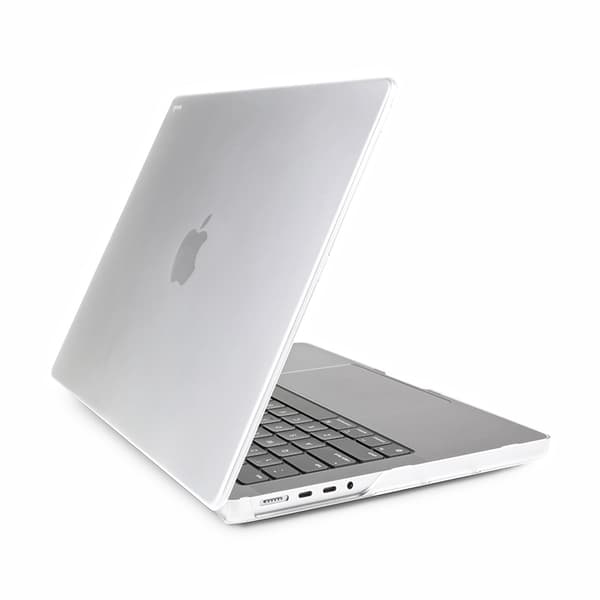 Moshi iGlaze - Hardshell-kotelo 14 tuuman MacBook Prolle (M3/M2/M1/2023-2021) (Stealth Clear)