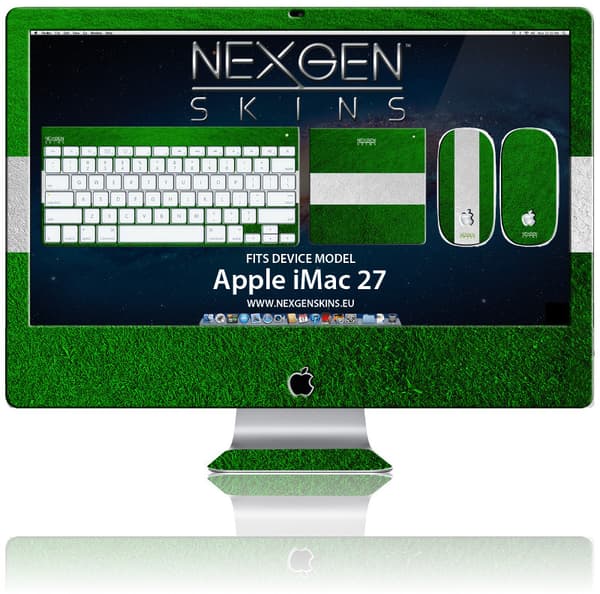 Nexgen Skins med 3D-effekt för iMac 27" (On the Field 3D)