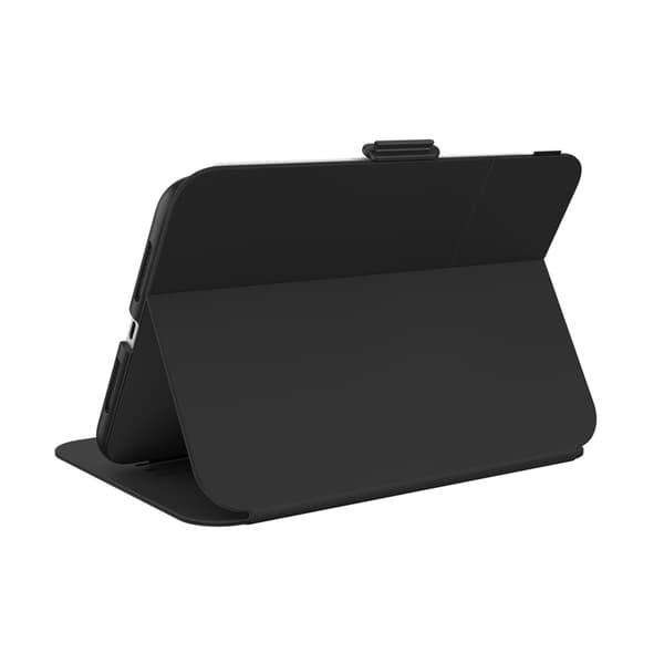 Speck Balance Folio - Fodral för iPad mini 6 (2021) med MICROBAN-beläggning (svart)
