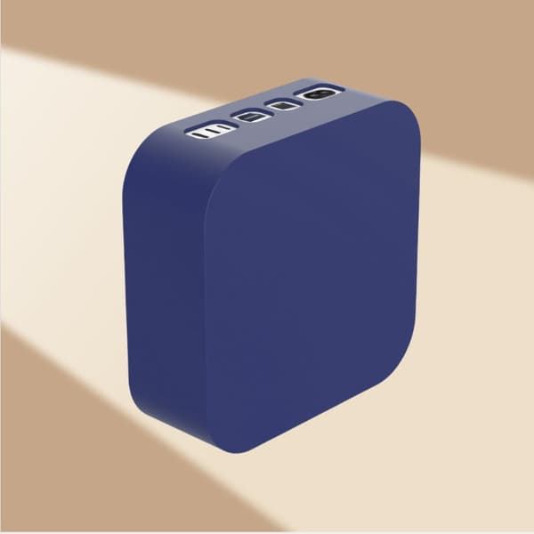 INF Tyylikäs silikonikotelo Mac Mini M4/Pro -laitteelle Sininen
