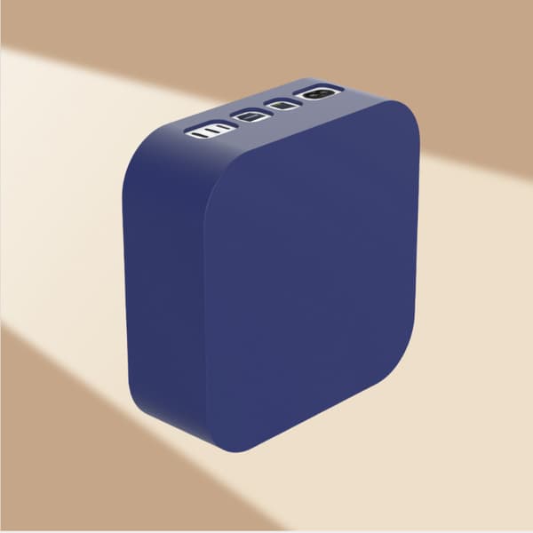 INF Tyylikäs silikonikotelo Mac Mini M4/Pro -laitteelle Sininen