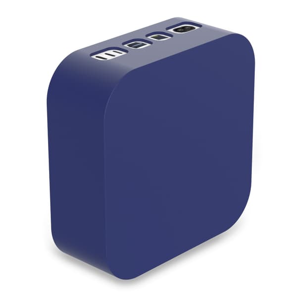 INF Tyylikäs silikonikotelo Mac Mini M4/Pro -laitteelle Sininen