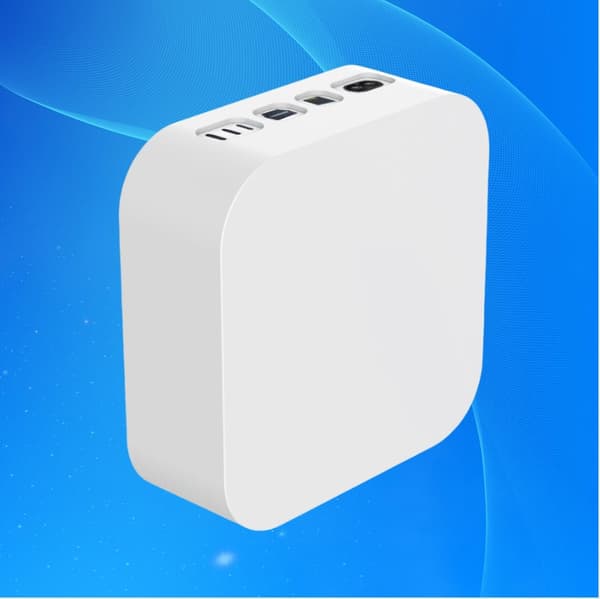 INF Elegant silikoneetui til Mac Mini M4/Pro Hvid