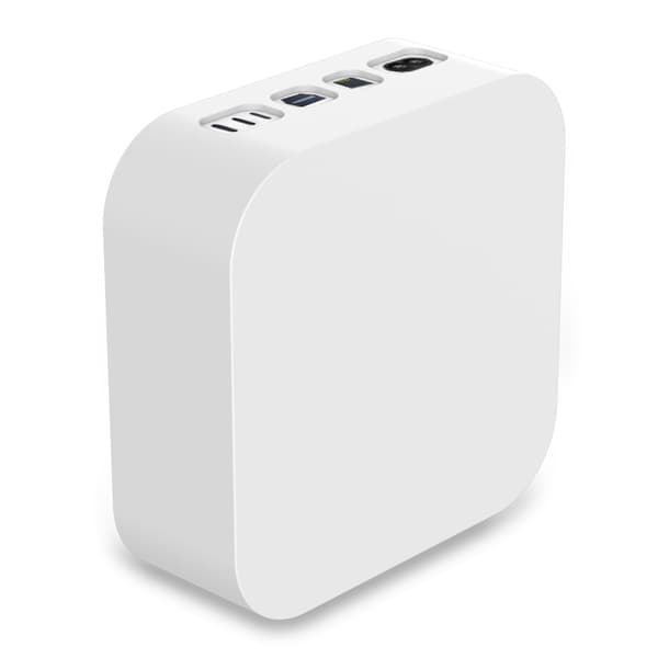 INF Elegant silikoneetui til Mac Mini M4/Pro Hvid