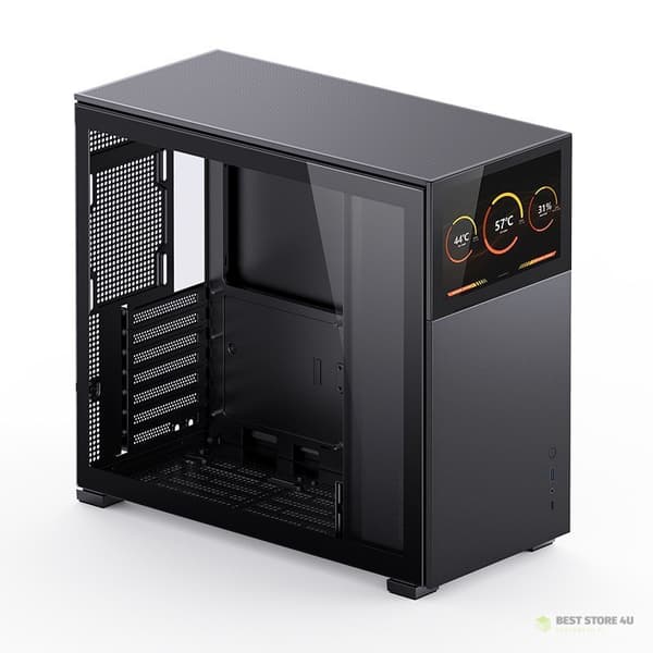 Jonsbo D41 Skärm ATX-chassi, Härdat Glas - Svart