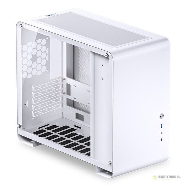 Jonsbo U4 Mini TG-fodral Vitt