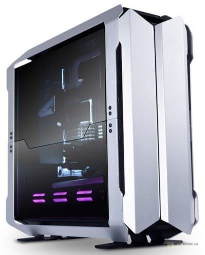Lian Li TR-01A Full Tower -tietokoneen suojaus ja pidikkeet, hopea