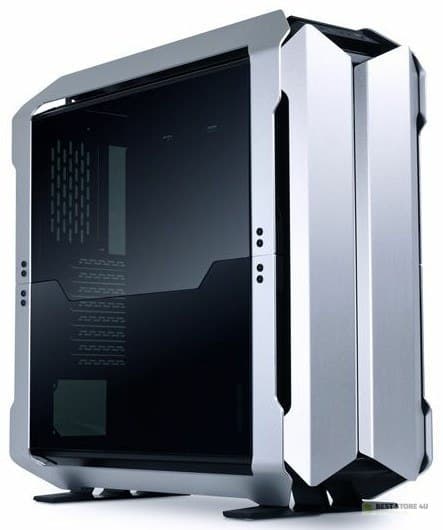 Lian Li TR-01A Full Tower -tietokoneen suojaus ja pidikkeet, hopea Hopea