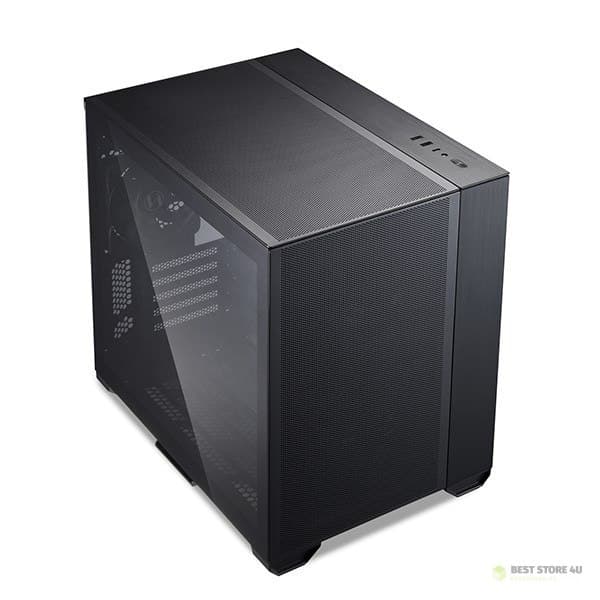 Lian Li O11 Air Mini Datorchassi, Svart Svart