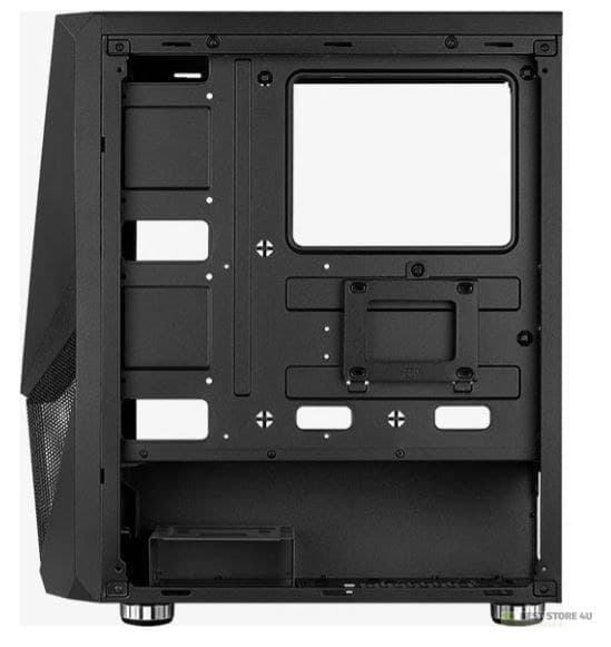 AEROCOOL PGS ZAURON FRGB-G-BK-v1 SVART HUS
