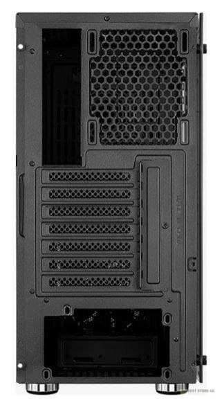 AEROCOOL PGS ZAURON FRGB-G-BK-v1 SVART HUS
