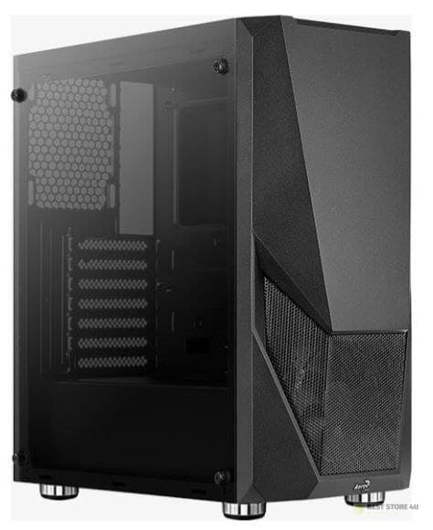 AEROCOOL PGS ZAURON FRGB-G-BK-v1 SVART HUS Svart