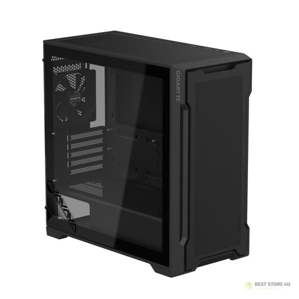 GIGABYTE MIDITOWER CHASSI UTAN nätaggregat/GB-C102G SVART