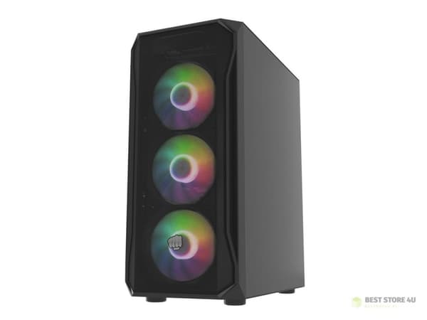 FURY DATORCHASSA FURY SHOBO SH4F RGB MIDI MED FÖNSTER SVART