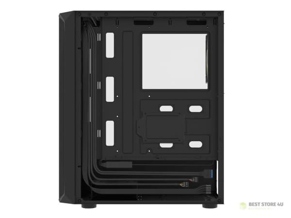 FURY DATORCHASSA FURY SHOBO SH4F RGB MIDI MED FÖNSTER SVART