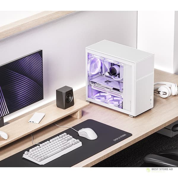 Jonsbo D41 Mesh-datorchassi Vit