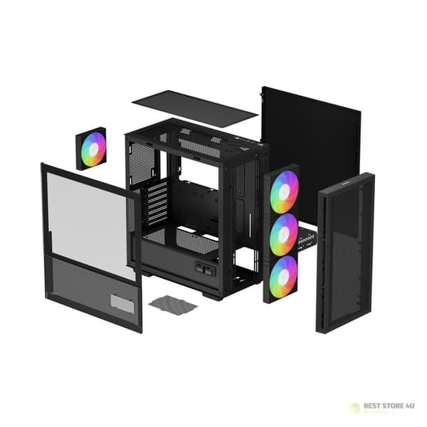 DeepCool CH560 ARGB digitalt svart hölje (R-CH560-BKAPE4D-G-1)