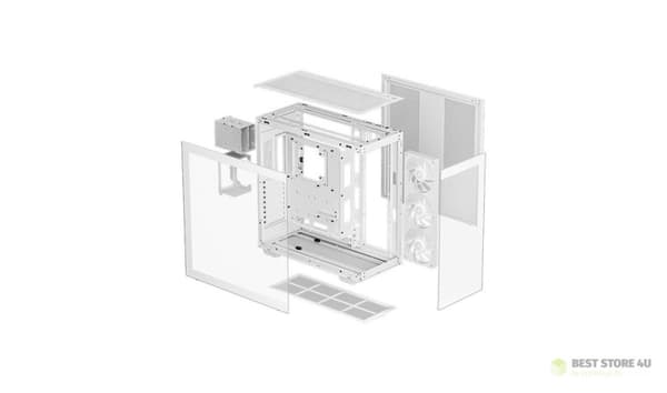 DeepCool CH780 valkoinen kotelo