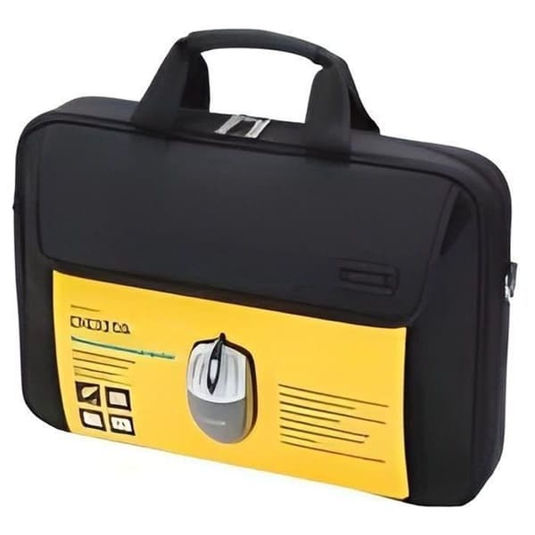 DICOTA Value Toploading Kit laptopväska med optisk USB-mus - 15,6"