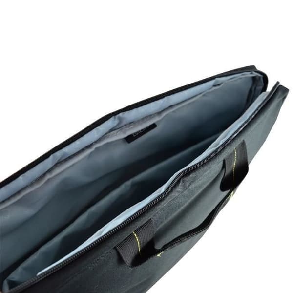 TECHAIR Soft Laptopväska 17,3'' - Skumskydd - Svart - Grå Inredning